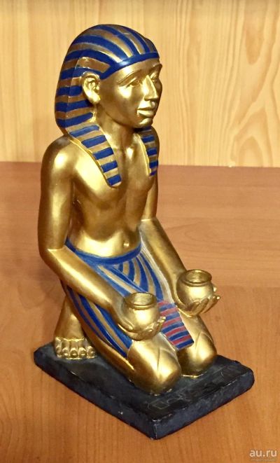 Лот: 16974820. Фото: 1. * Фигурка Статуя Фараон Хеопс... Фигурки, статуэтки