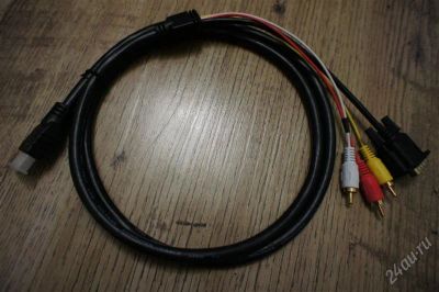 Лот: 1175481. Фото: 1. кабель адаптер переходник HDMI... Шлейфы, кабели, переходники