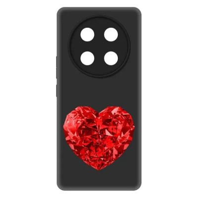 Лот: 25086071. Фото: 1. Чехол Krutoff Soft Case "Рубиновое... Чехлы, бамперы