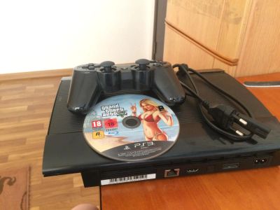 Лот: 7687210. Фото: 1. PS3 Super Slim 500Gb. Игровые приставки, консоли