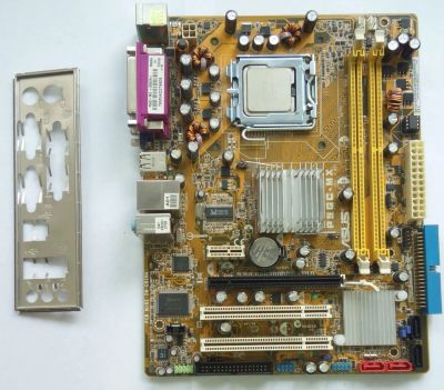 Лот: 7582458. Фото: 1. Материнская плата Asus P5GC-MX... Материнские платы
