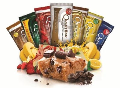 Лот: 5256025. Фото: 1. Батончик протеиновый Quest bar... Спортивное питание, витамины