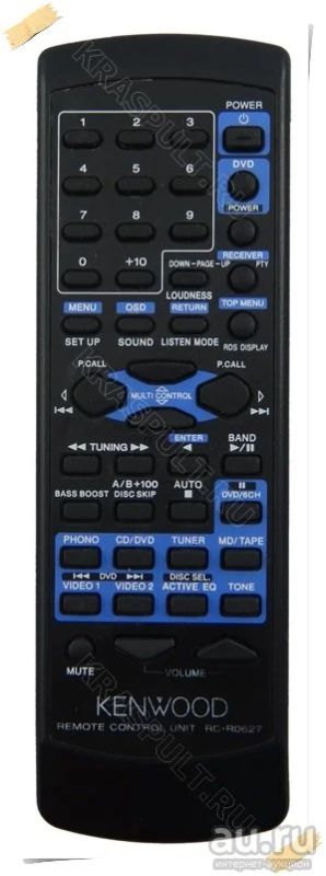 Лот: 15907856. Фото: 1. Пульт KENWOOD RC-R0626, RC-R0627... Пульты ДУ
