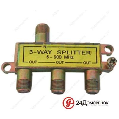 Лот: 12335472. Фото: 1. Телевизионный сплиттер 3 way. Другое (смартфоны, связь, навигация)