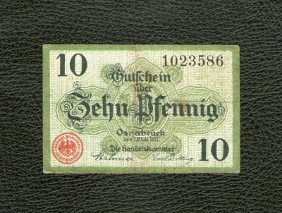Лот: 19059964. Фото: 1. 10 пфеннигов 1917 года. Германия... Германия и Австрия