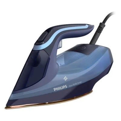 Лот: 25679305. Фото: 1. Утюг Philips DST8020/20 Blue. Утюги, парогенераторы, отпариватели