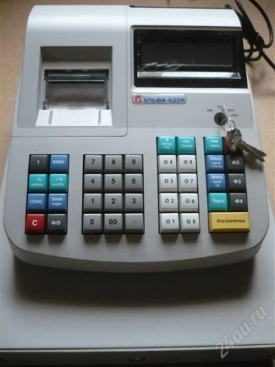 Лот: 2746032. Фото: 1. Кассовый аппарат Альфа-400К. Торговое