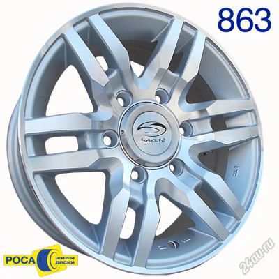 Лот: 5961289. Фото: 1. Диски новые Sakura Wheels 497... Диски