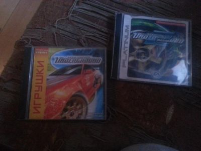 Лот: 5269446. Фото: 1. nfs underground 1 i nfs underground... Игры для ПК