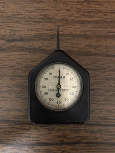 Лот: 25898733. Фото: 1. Граммометр Грамм 0-60. Ручной инструмент