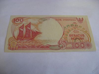 Лот: 6366593. Фото: 1. Индонезия, 100 рупий 1992 года... Азия
