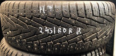 Лот: 14972635. Фото: 1. Шина 245/60 R18 Nokian Hakkapeliitta-7... Шины
