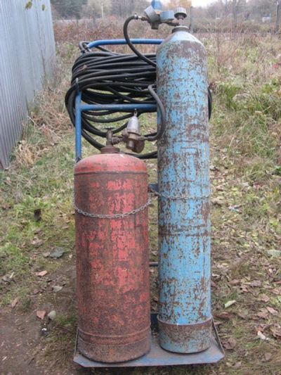 Лот: 4180155. Фото: 1. Баллон кислородный 40л. (полный... Баллоны, газ в баллонах