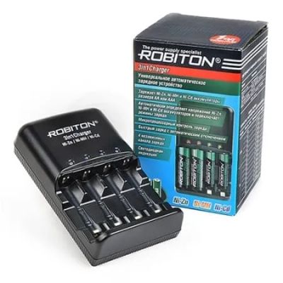 Лот: 21516240. Фото: 1. З/У Zn/Mh Robiton 3in1 Charger... Зарядные устройства, блоки питания для бытовой техники