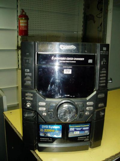 Лот: 3321018. Фото: 1. Музыкальный центр Panasonic DVD. Музыкальные центры, магнитолы
