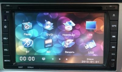 Лот: 4211563. Фото: 1. Автомагнитола, 2din, gps,navitel... Автомагнитолы
