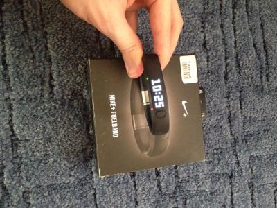 Лот: 6388721. Фото: 1. NIKE+ fuelband xl black - браслет... Пульсометры, шагомеры, секундомеры