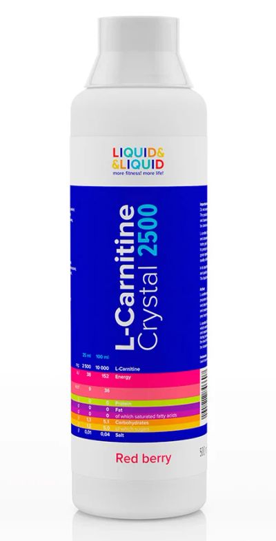 Лот: 7120922. Фото: 1. L-carnitine Crystal 2500 от Liquid... Спортивное питание, витамины