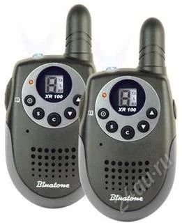 Лот: 1434991. Фото: 1. Рации binatone xr 100. Рации, радиостанции