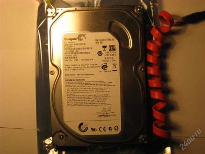 Лот: 2182435. Фото: 1. HDD SATA-2 Seagete Barracuda 250Gb. Жёсткие диски (HDD)