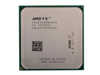 Лот: 11521044. Фото: 1. AMD FX-4330 4.0GHz (Turbo 4.2GHz... Процессоры