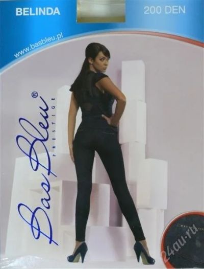 Лот: 2064950. Фото: 1. леггинсы BAS BLEU "BELINDA" 200ден... Колготки, чулки