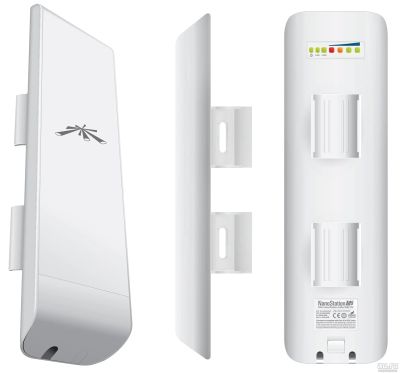 Лот: 18205366. Фото: 1. Точка доступа Ubiquiti NanoStation... WiFi, Bluetooth адаптеры