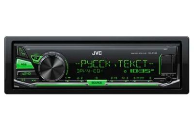 Лот: 9076439. Фото: 1. JVC KD-X143 бездисковый ресивер... Автомагнитолы