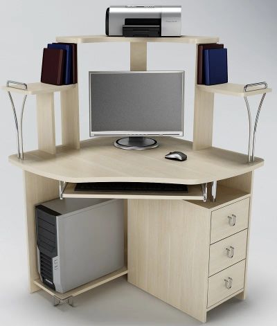 Лот: 2494703. Фото: 1. Стол компьютерный Витра Фортуна-35... Компьютерные и письменные столы