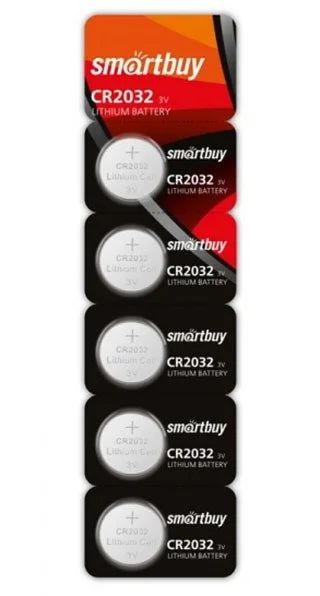 Лот: 12051402. Фото: 1. Элемент питания Smartbuy CR2032... Батарейки, аккумуляторы, элементы питания