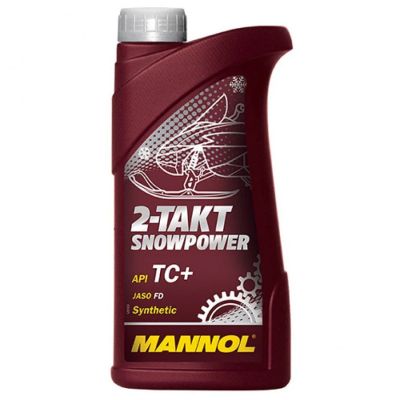 Лот: 14492585. Фото: 1. MANNOL 2-Тakt Snowpower (1л... Масла, жидкости