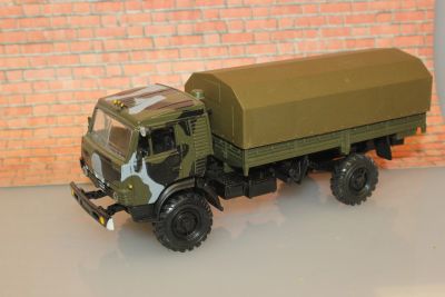 Лот: 12769455. Фото: 1. Камаз-4350 мустанг б/к 1:43 Элекон. Автомоделизм