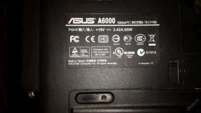 Лот: 7697093. Фото: 1. Ноутбук Asus A6000. Ноутбуки