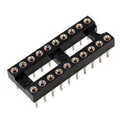 Лот: 17509843. Фото: 1. IC каретка цанговая DIP 20. Микросхемы