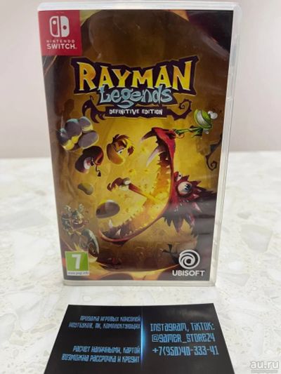 Лот: 18280472. Фото: 1. Rayman Legends Definitive Edition... Игры для консолей
