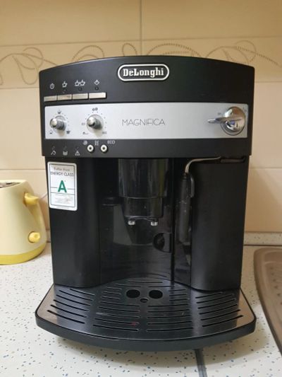 Лот: 11453883. Фото: 1. Кофемашина автоматическая Delonghi... Чайники, кофемашины, кулеры