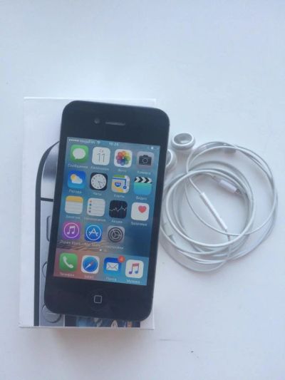 Лот: 5897628. Фото: 1. iPhone 4s 32GB черный ЦЕНА 2 ДНЯ. Смартфоны