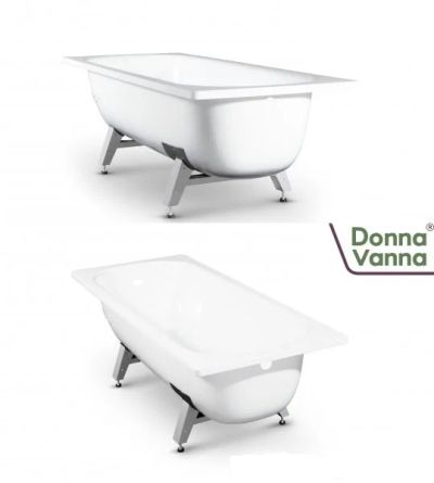 Лот: 7592681. Фото: 1. Ванна стальная эмалированная Donna... Ванны и комплектующие