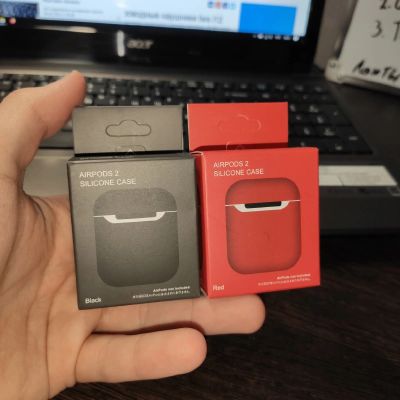 Лот: 17195713. Фото: 1. Селиконовый чехол на airpods беспроводные... Чехлы, бамперы