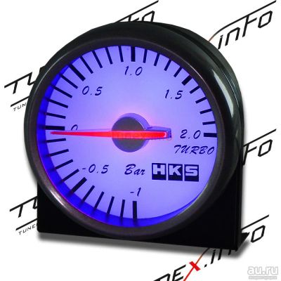 Лот: 21434675. Фото: 1. Датчик HKS Style 60мм белое табло... Детали тюнинга
