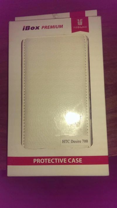 Лот: 6158571. Фото: 1. Чехол-книжка для HTC Desire 700... Чехлы, бамперы