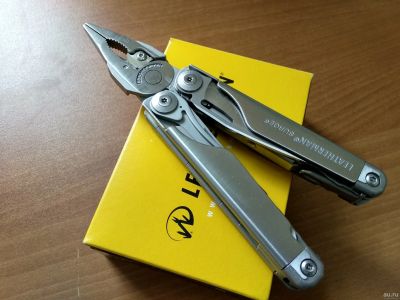 Лот: 13851703. Фото: 1. Мультитул Leatherman Surge. Ножи, топоры