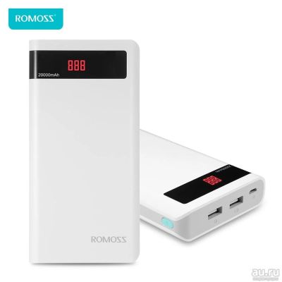 Лот: 12996741. Фото: 1. Power Bank Romoss Sense 6P 20000... Внешние, портативные аккумуляторы для смартфонов (Power bank)