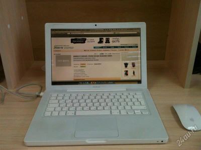 Лот: 1475259. Фото: 1. Apple MacBook 13" White. Модель... Ноутбуки