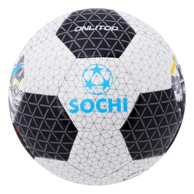 Лот: 11853584. Фото: 1. Мяч футбольный SOCHI р.5, 32 панели... Мячи, ракетки, шайбы, клюшки