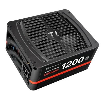Лот: 11538353. Фото: 1. Блок питания 1200W Thermaltake... Корпуса, блоки питания
