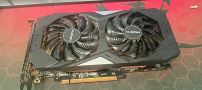 Лот: 20572529. Фото: 1. Gigabyte RX 5500 XT. Видеокарты
