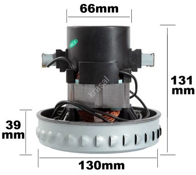 Лот: 20295127. Фото: 1. Мотор пылесоса 1400W 220V V2Z-P25-B2... Запчасти, комплектующие для пылесосов, утюгов
