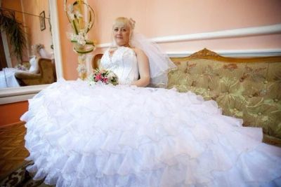 Лот: 2995099. Фото: 1. Свадебное платье №1. Другое (свадебная мода)