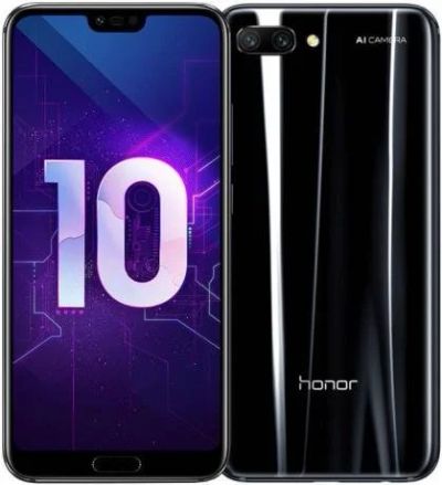 Лот: 12520428. Фото: 1. Смартфон Honor 10 64 ГБ черный. Смартфоны
